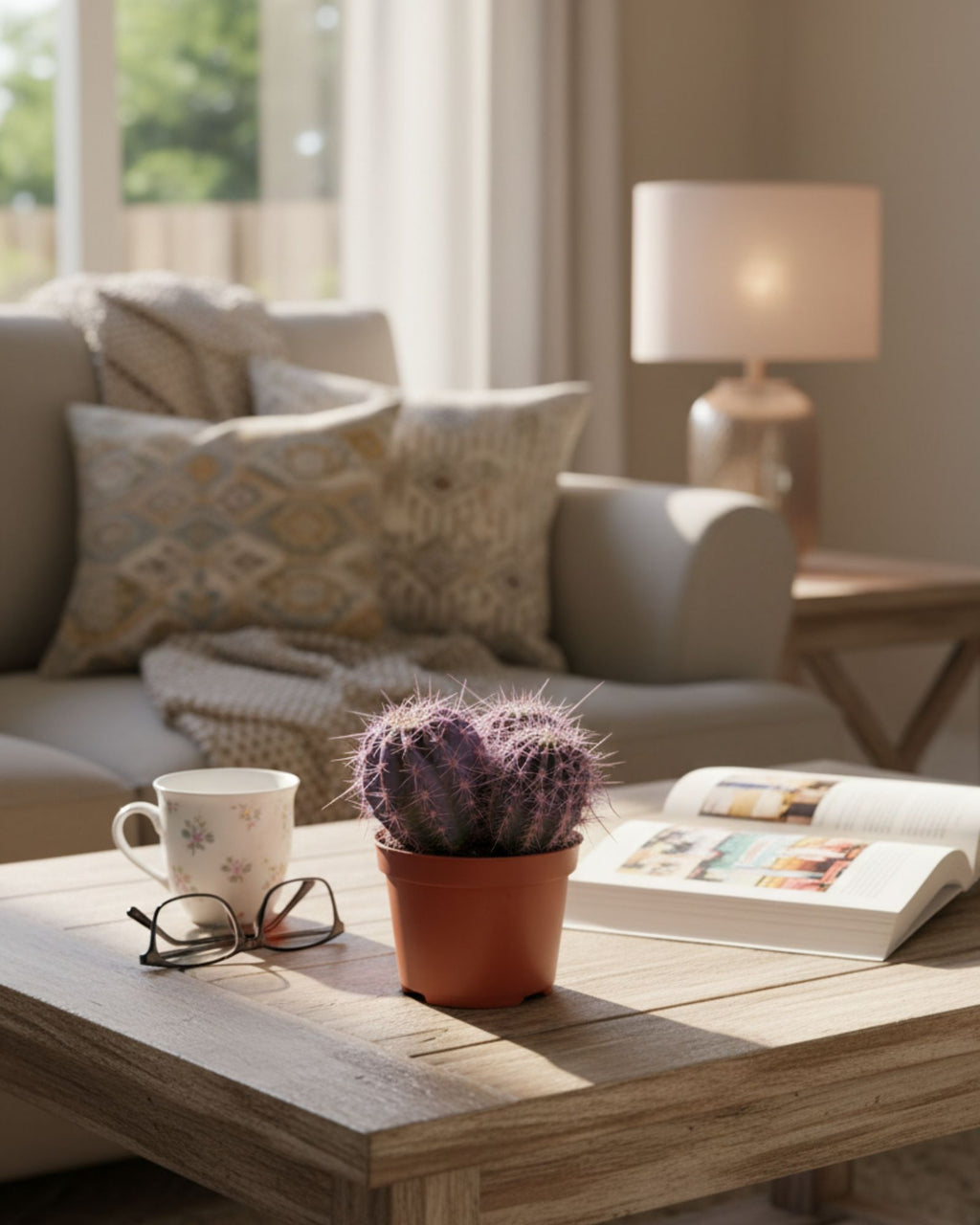 Cactus Globose Purple