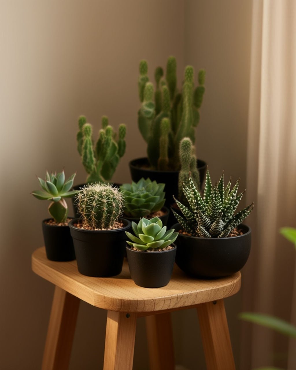 Spineless Round Cactus