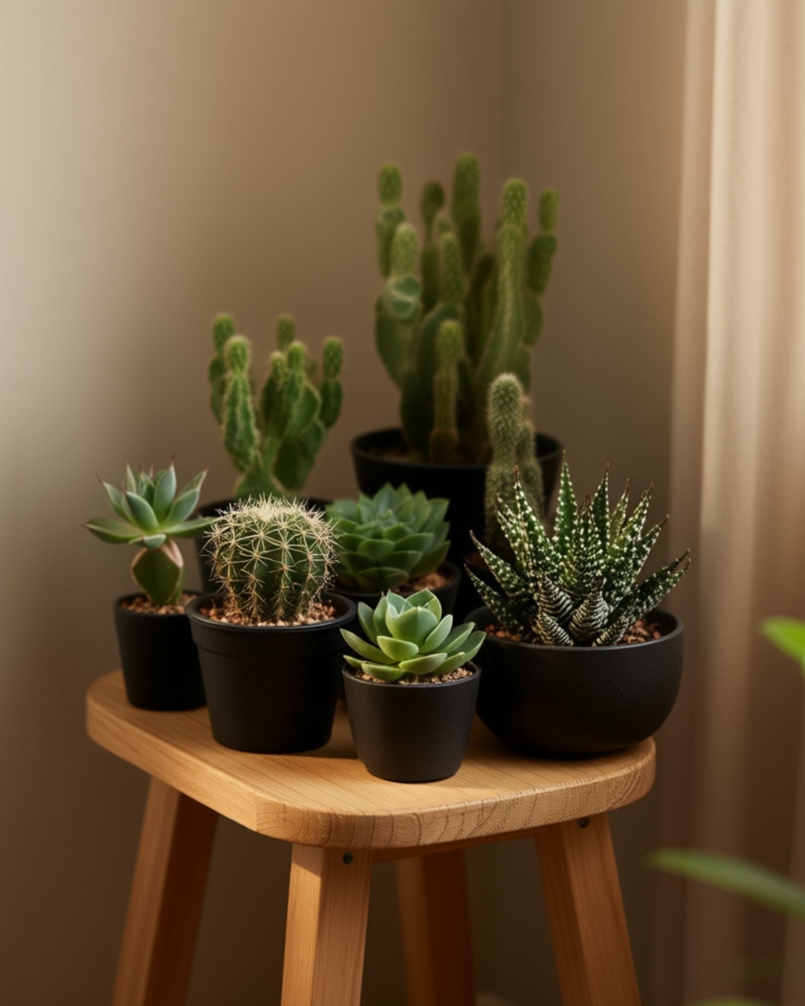 Spineless Round Cactus